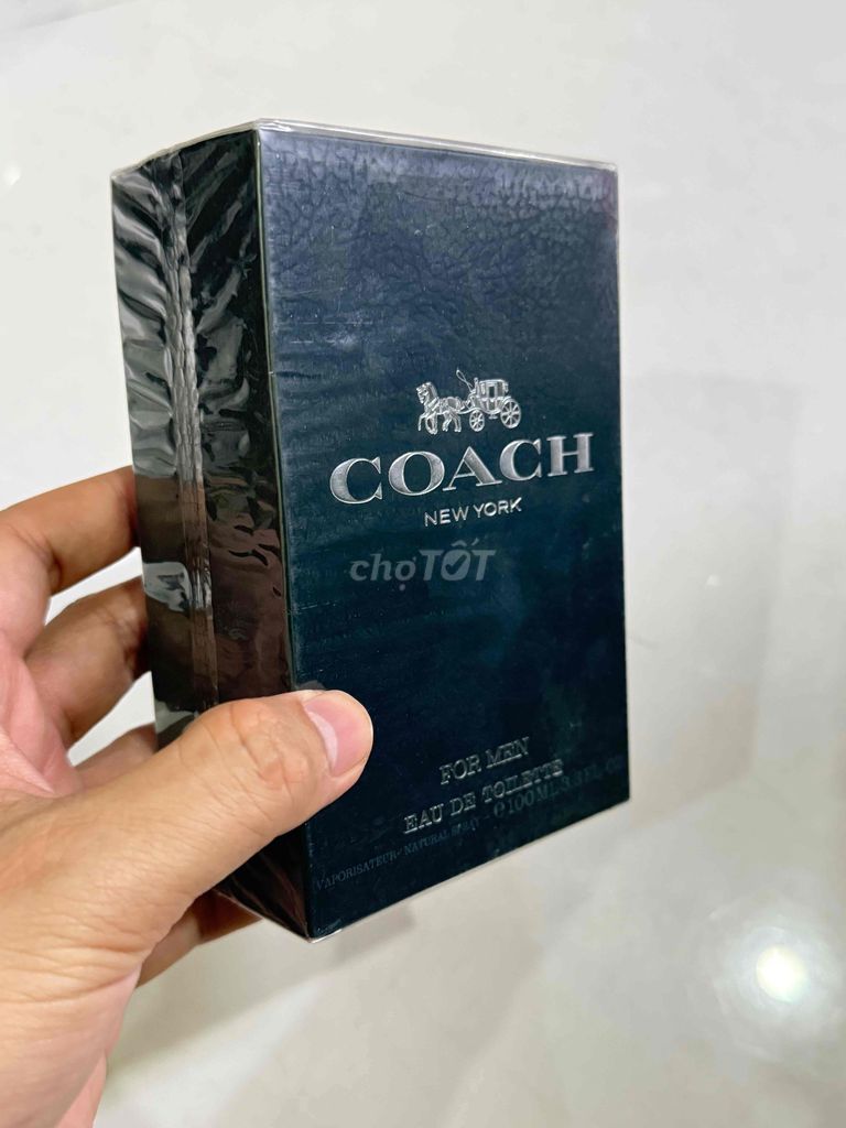 Nước hoa Coach For Men EDT Nam 100ml Mới. Mua bán Nước hoa tại Quận Bình Thạnh Tp Hồ Chí Minh được đăng bởi Daniel Nguyễn hình 1