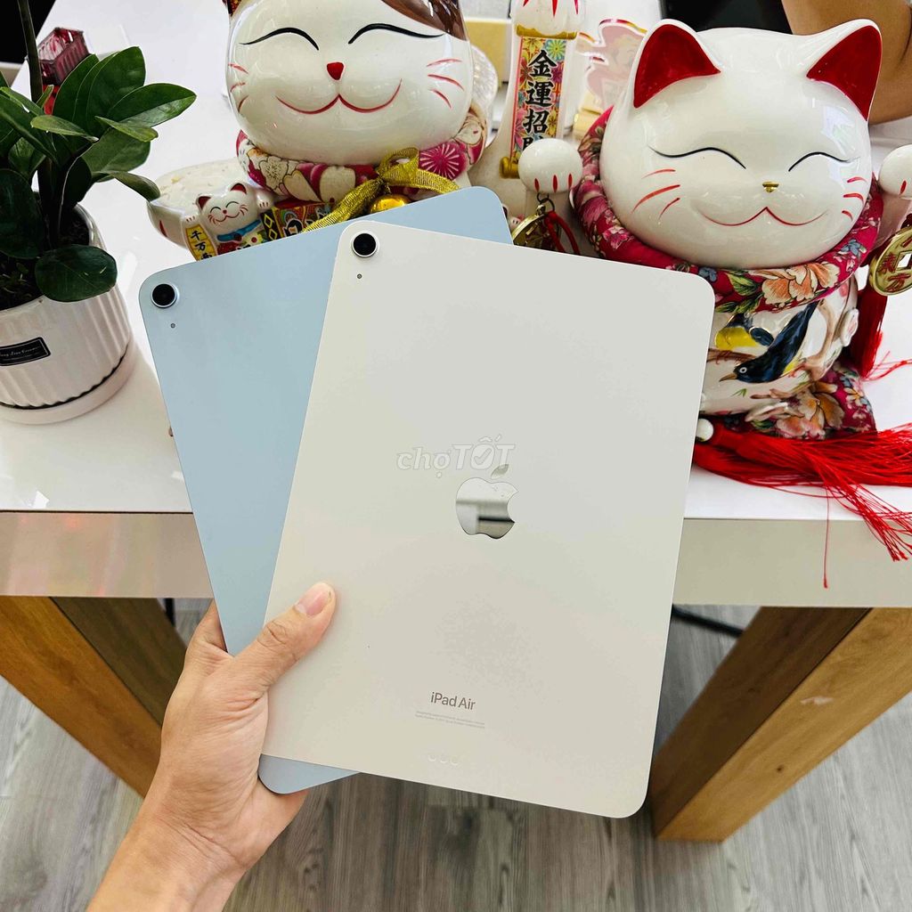 iPad Air 6 128G Star Blue nét keng. Mua bán Máy tính bảng tại Quận Đống Đa Hà Nội được đăng bởi Cảnh hình 1