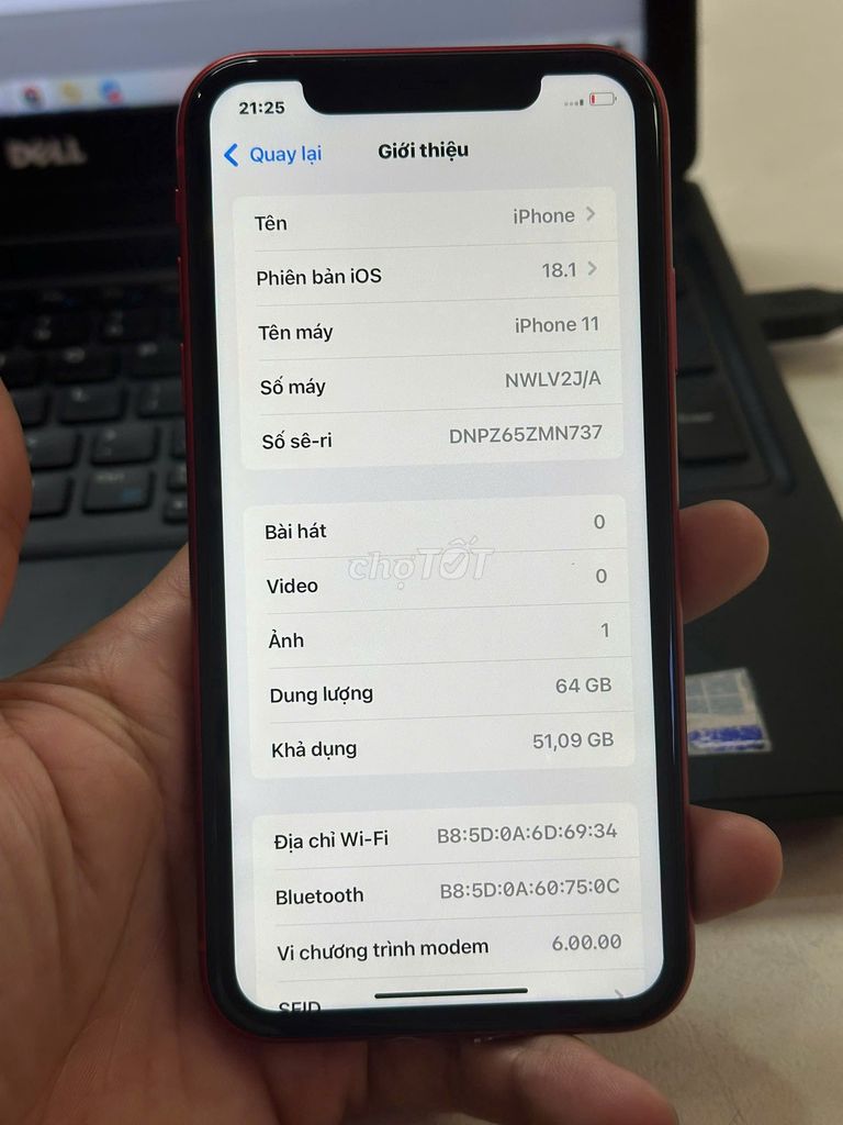 CẦN BÁN IPHONE 11 64GB MÁY MÀU ĐỎ MÁY ĐẸP. Mua bán Điện thoại tại Quận Gò Vấp Tp Hồ Chí Minh được đăng bởi XTMOBILE QUANG TRUNG hình 2