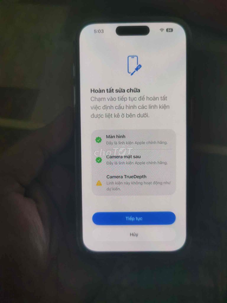 iPhone 15 Pro 128GB Titan có gl. Mua bán Điện thoại tại Quận Bình Tân Tp Hồ Chí Minh được đăng bởi Duong Tuan Manh hình 1