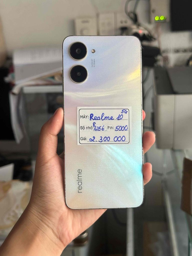 Realme 10 256GB Trắng. Mua bán Điện thoại tại Thị xã Tân Uyên Bình Dương được đăng bởi Cửa hàng Kim Tuyến hình 1