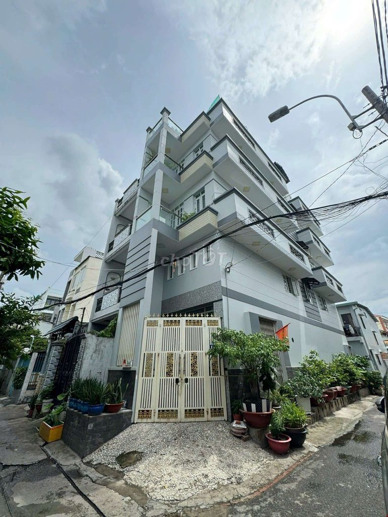 Nhà góc 2 MT cư xá Phú Lâm A 4x18.6 3 lầu