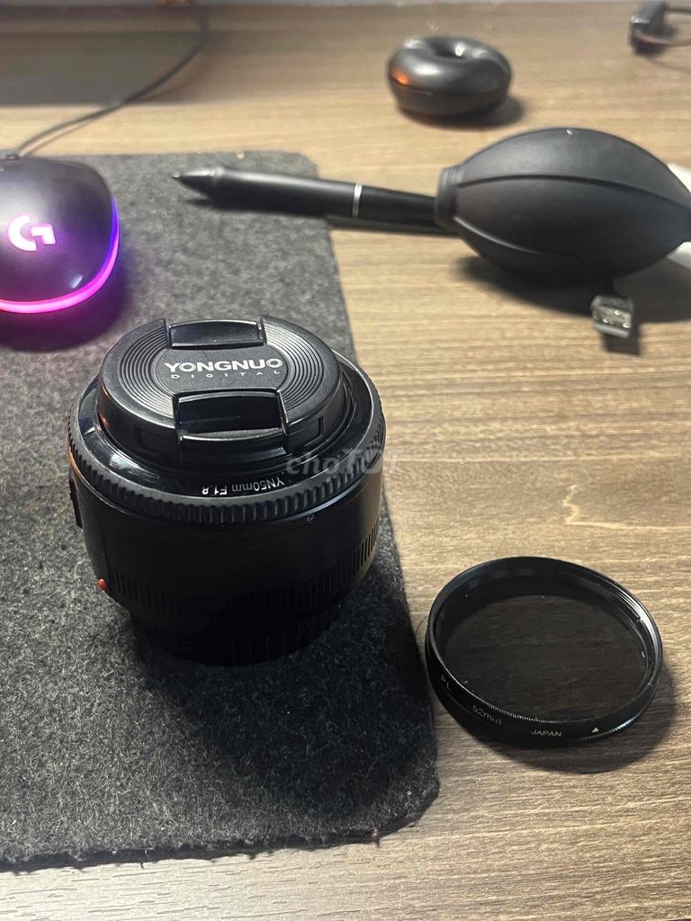 Ống kính Yongnuo 50 f1.8 Canon có Fix. Mua bán Máy ảnh, Máy quay tại Quận Cẩm Lệ Đà Nẵng được đăng bởi Lâm Đinh hình 1
