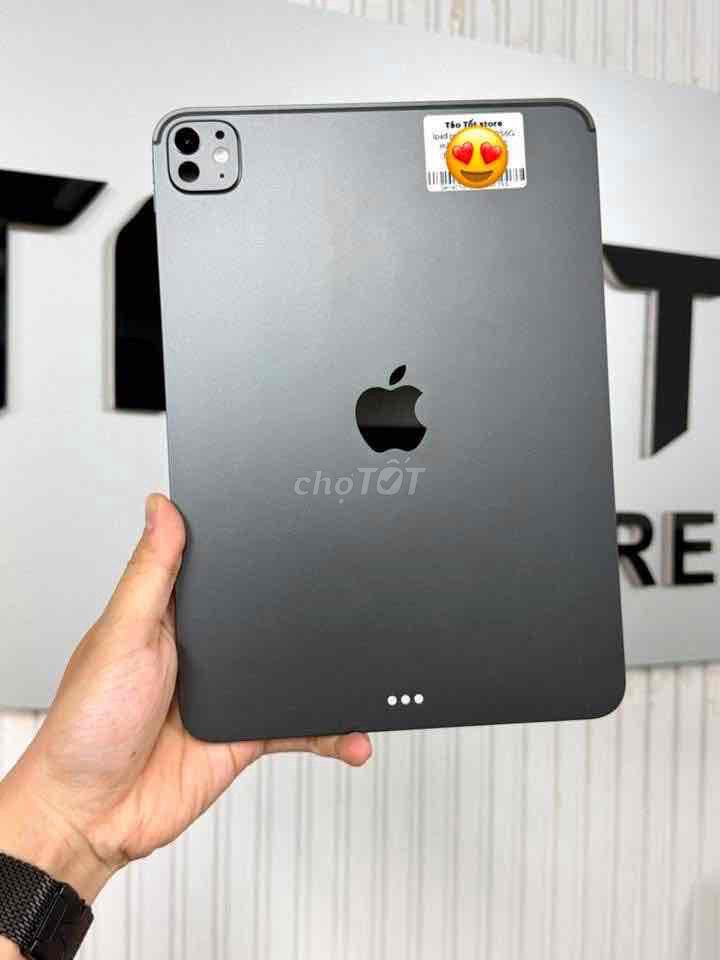 ipad pro M5 256g đen BH 2/2027 sạc 32l Ful pk zin. Mua bán Máy tính bảng tại Quận 10 Tp Hồ Chí Minh được đăng bởi Táo Tốt Apple  hình 1