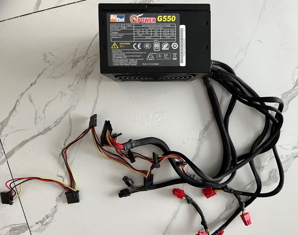 Nguồn  AcBel G550 500W nguyên bản.. Mua bán Linh kiện (RAM, Card...) tại Quận Tây Hồ Hà Nội được đăng bởi MayTinhGiaReHaNoi hình 1