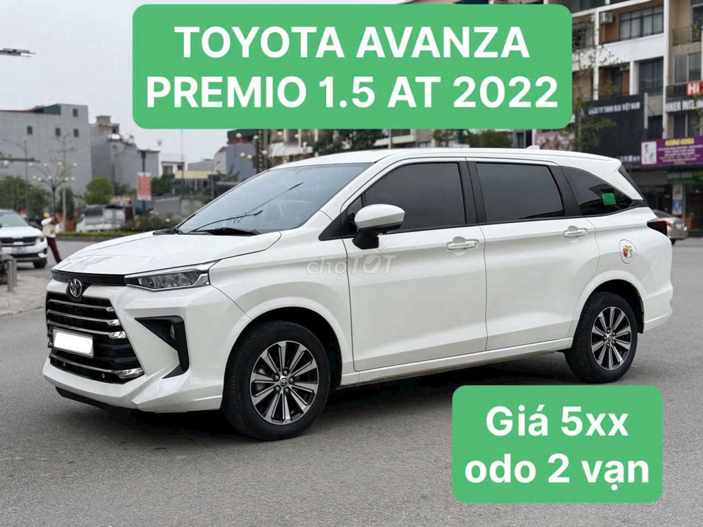 TOYOTA AVANZA PREMIO 1.5 AT 2022 – XE ĐẸP, CỰC TỐT