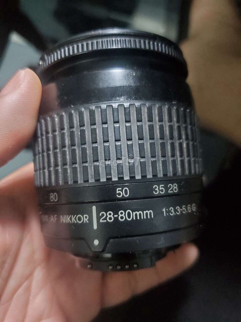 Ống kính Nikon 28-80mm Đen. Mua bán Máy ảnh, Máy quay tại Thành phố Huế Thừa Thiên Huế được đăng bởi huynh cong hình 1