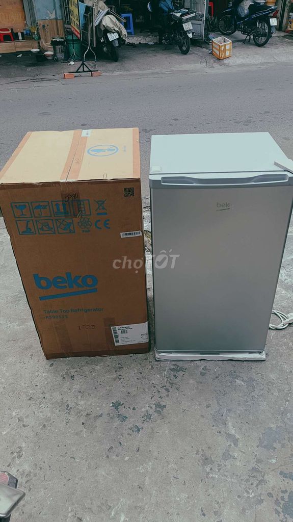 Tủ lạnh beko 90lit mới 99%