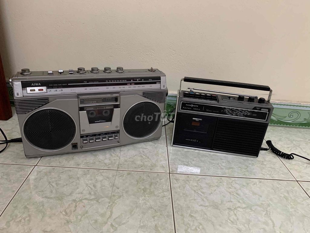Đài cassette Aiwa Xám Nguyên bản. Mua bán Tivi, Âm thanh tại Huyện Thuỷ Nguyên Hải Phòng được đăng bởi Loa hình 1