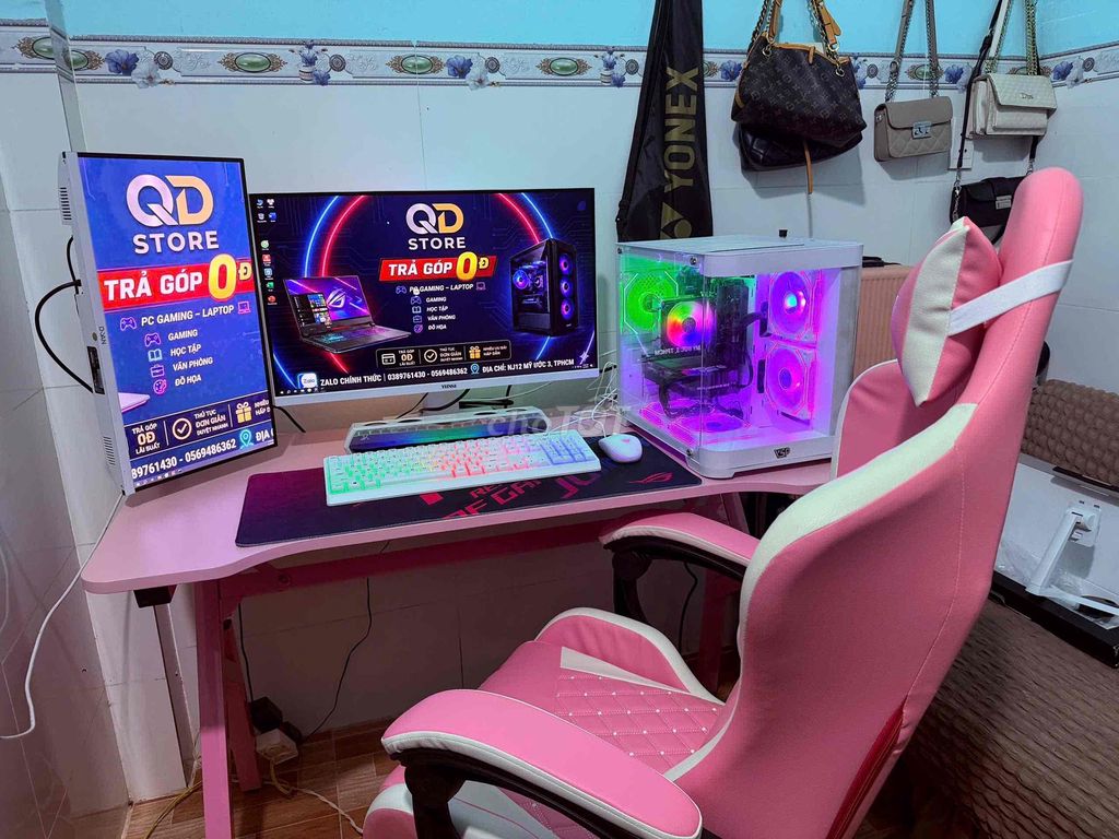 Máy tính bàn Gaming 2 màn hình từ 6trx 7 8 9trx. Mua bán Máy tính để bàn tại Thị xã Bến Cát Bình Dương được đăng bởi Khanh Phan hình 1