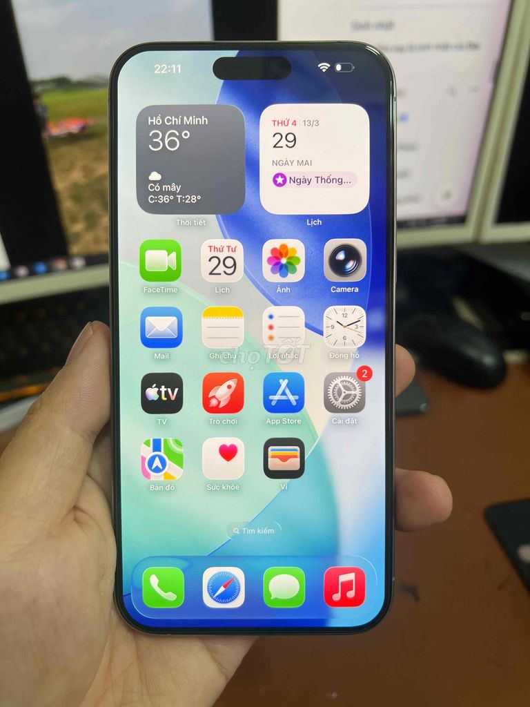 iPhone 15 Pro Max 256GB Titan lla quốc tế zin áp. Mua bán Điện thoại tại Quận Lê Chân Hải Phòng được đăng bởi hoang anh hình 1