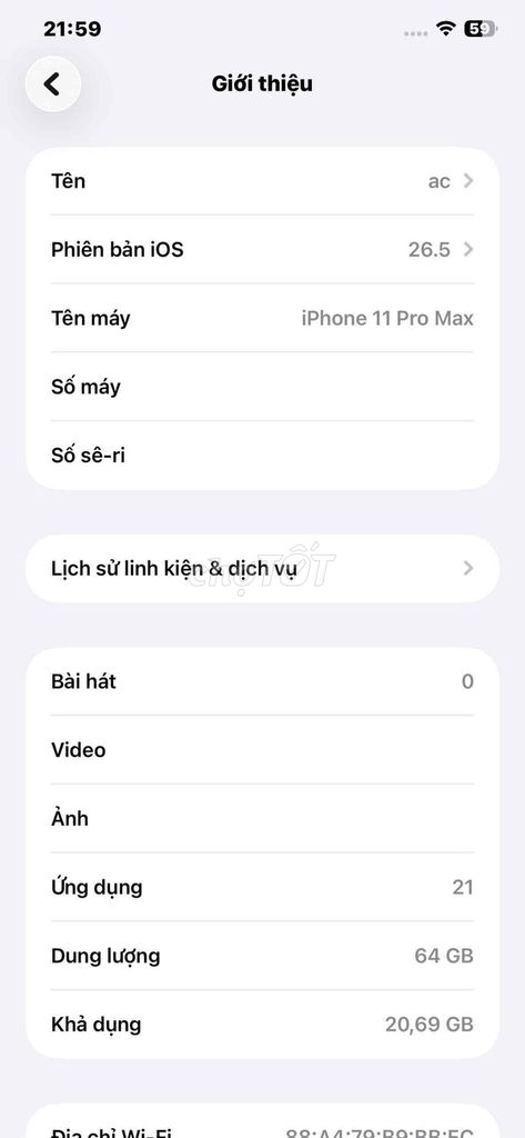 iPhone 11 Pro Max 64GB Hư hỏng. Mua bán Điện thoại tại Huyện Phú Giáo Bình Dương được đăng bởi Q U O C C U O N G hình 1