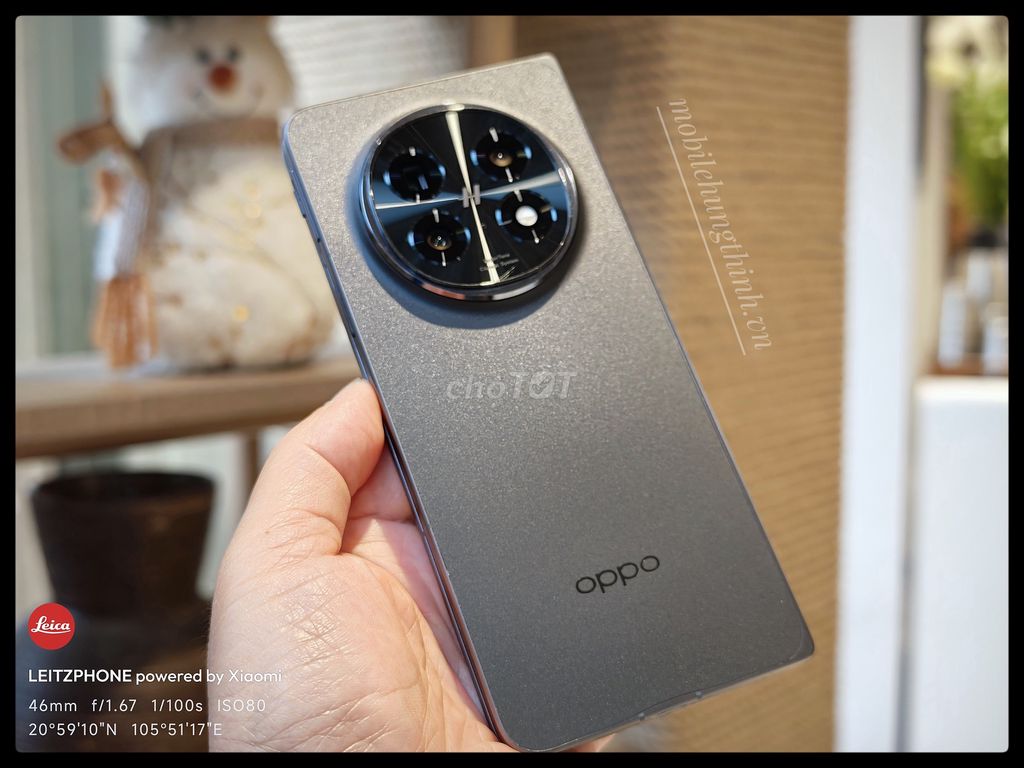 Oppo Find N5 16GB/512GB Pin 100% bản QT đẹp 99% . Mua bán Điện thoại tại Quận Hoàng Mai Hà Nội được đăng bởi mobilehungthinh hình 1