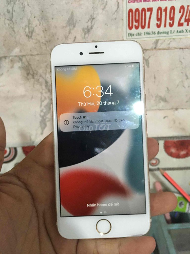 iPhone 6s 64 sai êm pin 90 gia tot. Mua bán Điện thoại tại Quận Ninh Kiều Cần Thơ được đăng bởi lien hê sdt bên dui hình 1