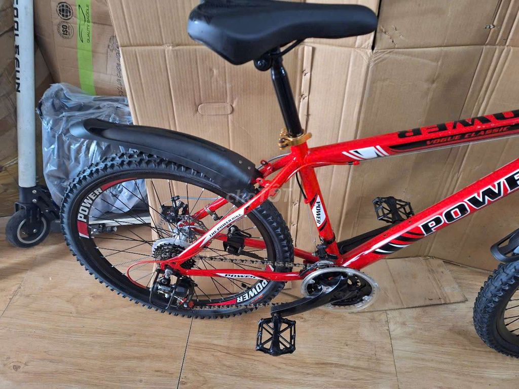 Xe đạp địa hình POWER VOGUE CLASSIC T560 Đỏ. Mua bán Xe đạp tại Quận Ninh Kiều Cần Thơ được đăng bởi mi ca hình 2