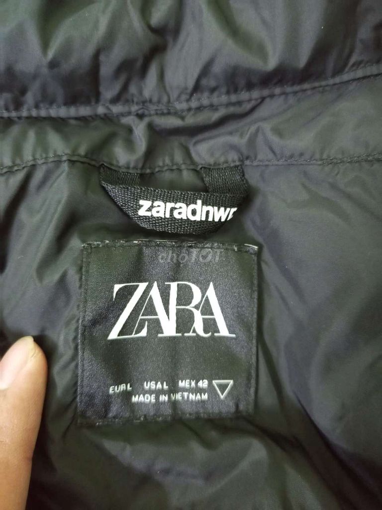 Áo phao đại hàn Zara DNWR size L fit vừa 75-80kg