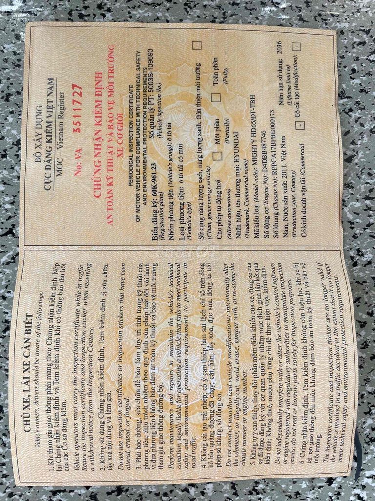 hd 65 2011. Mua bán Xe tải, xe ben tại Thành phố Biên Hòa Đồng Nai được đăng bởi lê thành hình 4