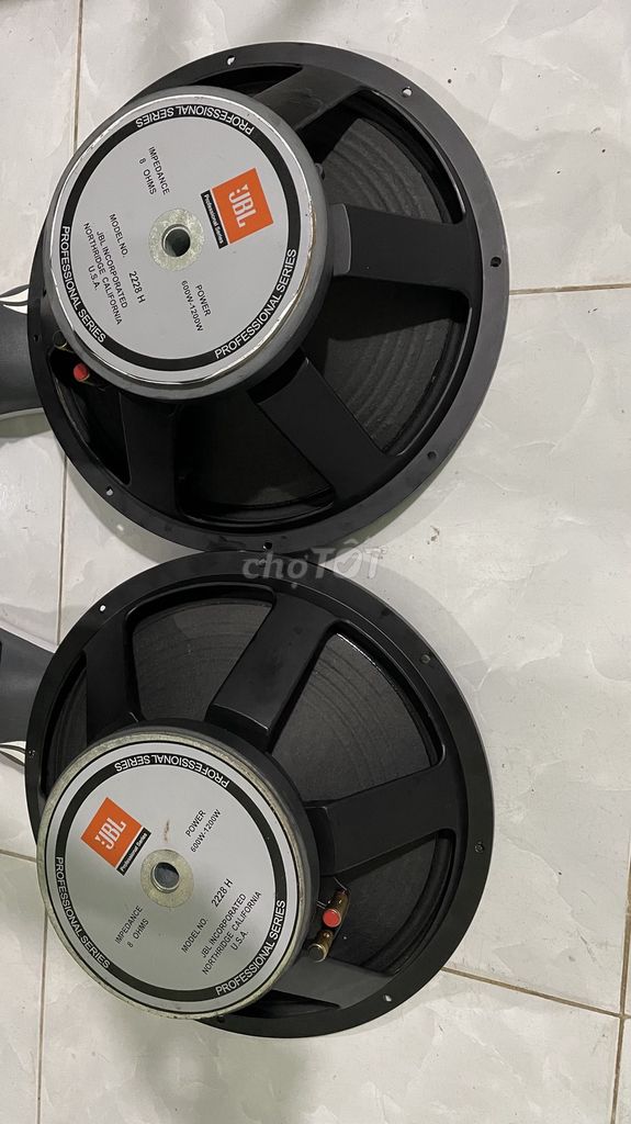 Cặp bass 40 từ 190 coil 75 đẹp và zin. Mua bán Tivi, Âm thanh tại Thành phố Bến Tre Bến Tre được đăng bởi Hãy Gọi Cho Tôi hình 1