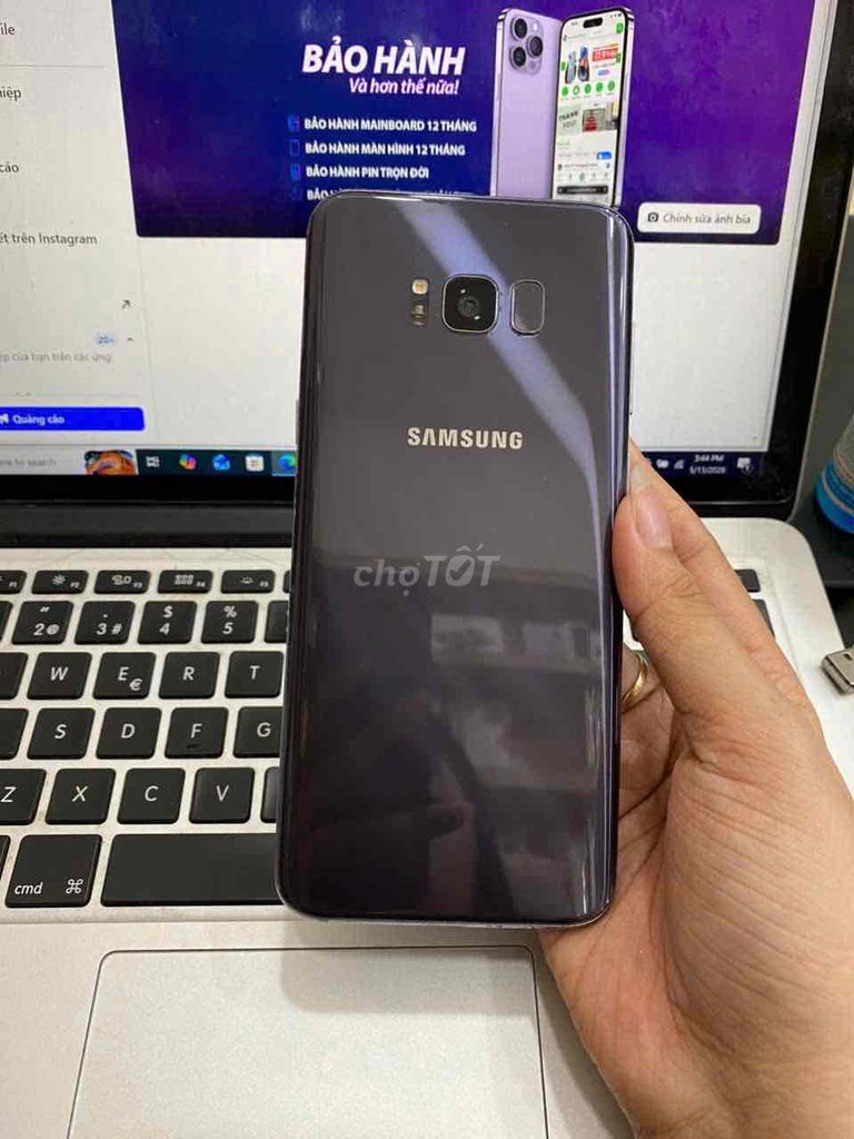 Samsung  S8 Plus Đen 4/64G -Xách tay. Mua bán Điện thoại tại Quận 3 Tp Hồ Chí Minh được đăng bởi Tuấn Nguyễn hình 1