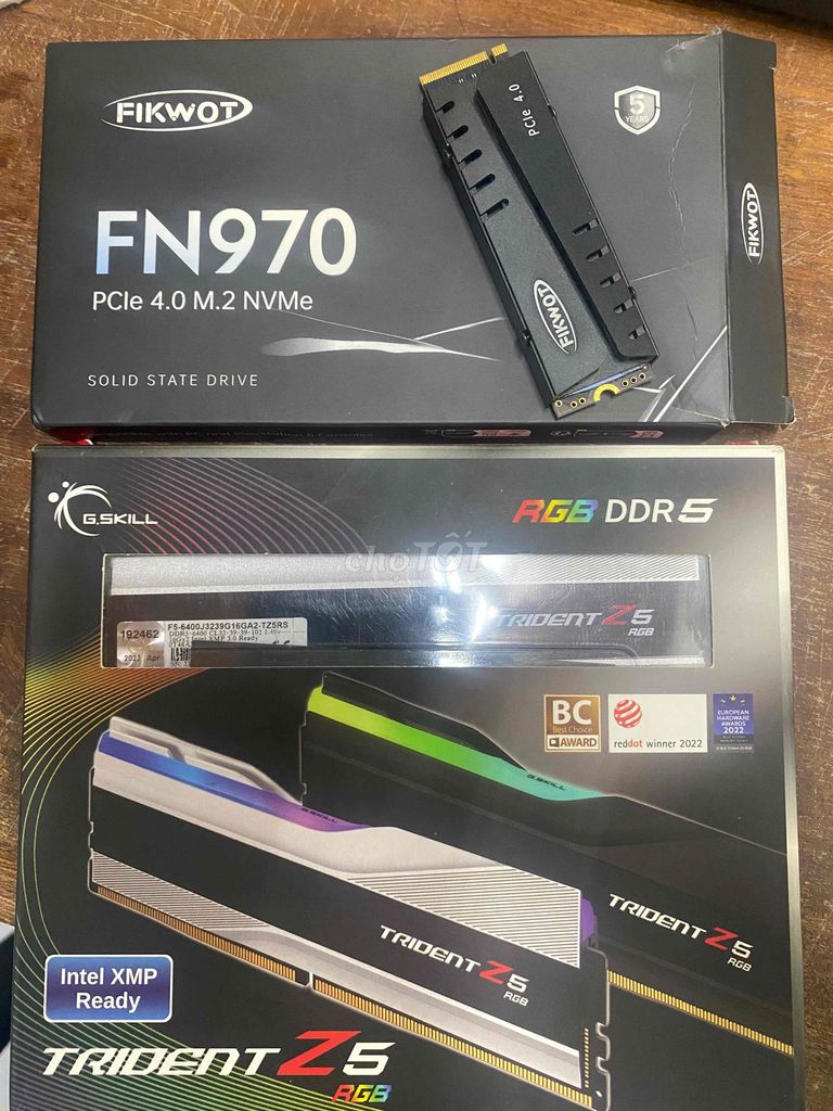 Ổ cứng SSD Fikwot FN970 1TB PCIe 4.0. Mua bán Linh kiện (RAM, Card...) tại Thành phố Hội An Quảng Nam được đăng bởi Thanh Trung hình 1