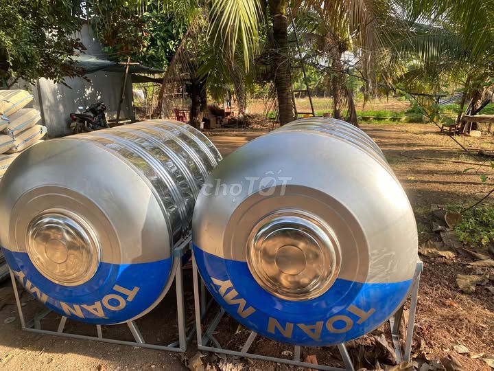Bồn nước Toàn Mỹ Inox 1500L Nằm. Mua bán Thiết bị vệ sinh, nhà tắm tại Thị xã Bình Long Bình Phước được đăng bởi Nhà máy Bồn Nước hình 1
