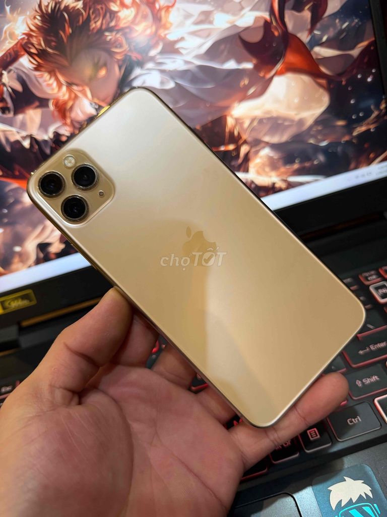 Apple iPhone 11 Pro Max 64GB Vàng Gold. Mua bán Điện thoại tại Thành phố Đà Lạt Lâm Đồng được đăng bởi LỘC ĐÀ LẠT hình 1