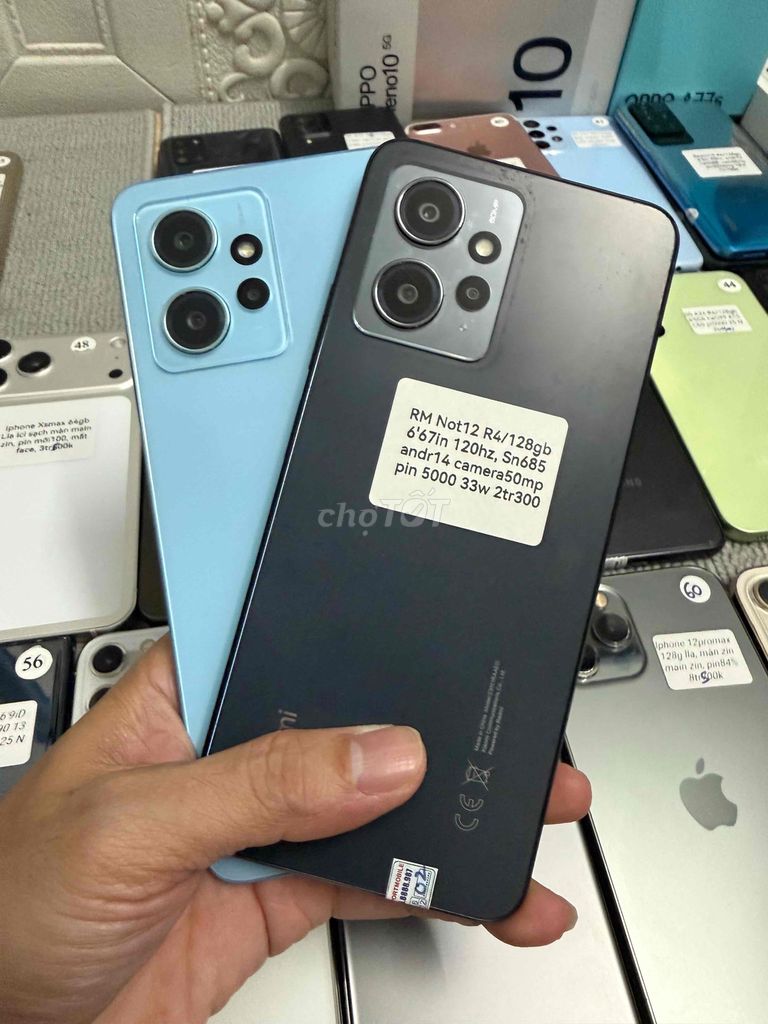 Xiaomi Redmi Note 12 128GB Đen. Mua bán Điện thoại tại Thành phố Thủ Dầu Một Bình Dương được đăng bởi TTMobileBD hình 1