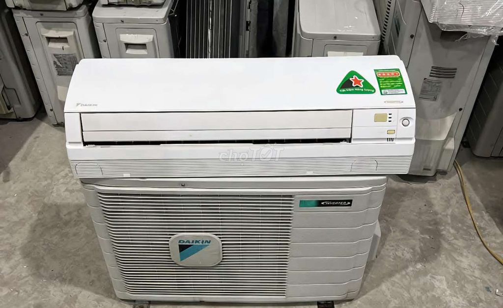 Daikin inverter 2chiều tiết kiệm điện bảo hành 6T