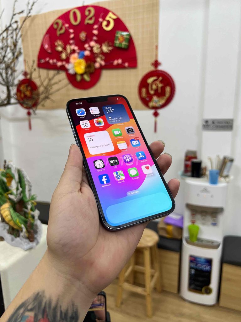 APPLE iPhone 13 Pro Max QTE 128G. Zin All Chuẩn