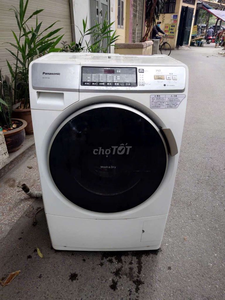Máy giặt Panasonic 7kg sấy 4 Nhật điện 110. Mua bán Máy giặt tại Quận Hoàng Mai Hà Nội được đăng bởi Duc Pham hình 1