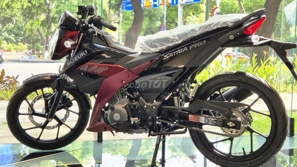 Ликвидация Satria Pro 2026 Красно-черный тестовый байк скидка 5 млн