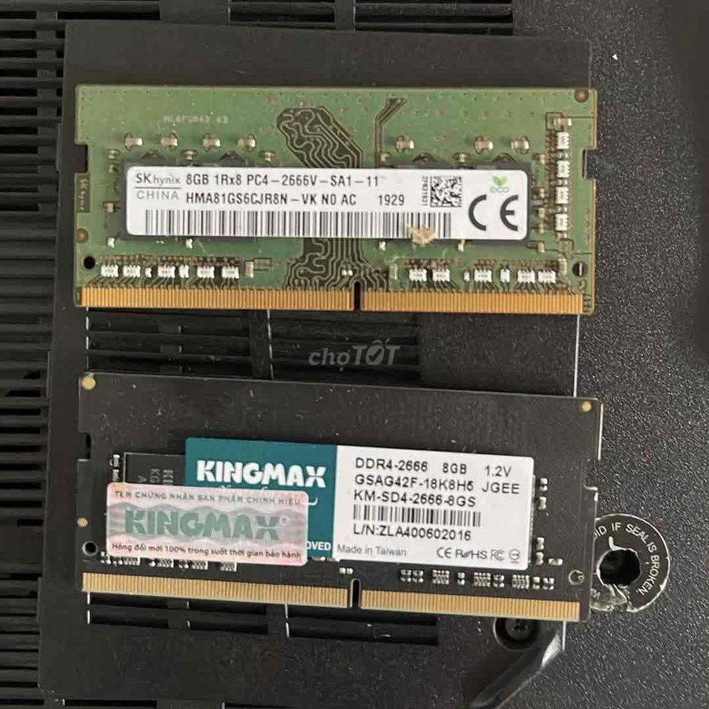 Cần bán RAM Kingmax vs SKhynix DDR4 8GB 2666MHz. Mua bán Linh kiện (RAM, Card...) tại Thành phố Vũng Tàu Bà Rịa - Vũng Tàu được đăng bởi Quang Nghĩa hình 1