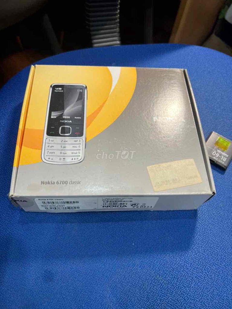 Nokia 6700 Classic Bạc Còn nguyên hộp. Mua bán Điện thoại tại Quận Hải Châu Đà Nẵng được đăng bởi Mạnh Hùng hình 1
