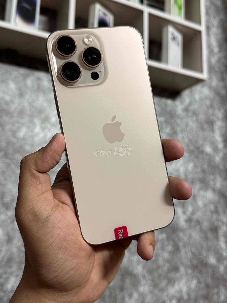 iPhone 16 Pro Max 512GB Sa Mạc pin cao Zin chuẩn. Mua bán Điện thoại tại Quận Liên Chiểu Đà Nẵng được đăng bởi Tin Store hình 1