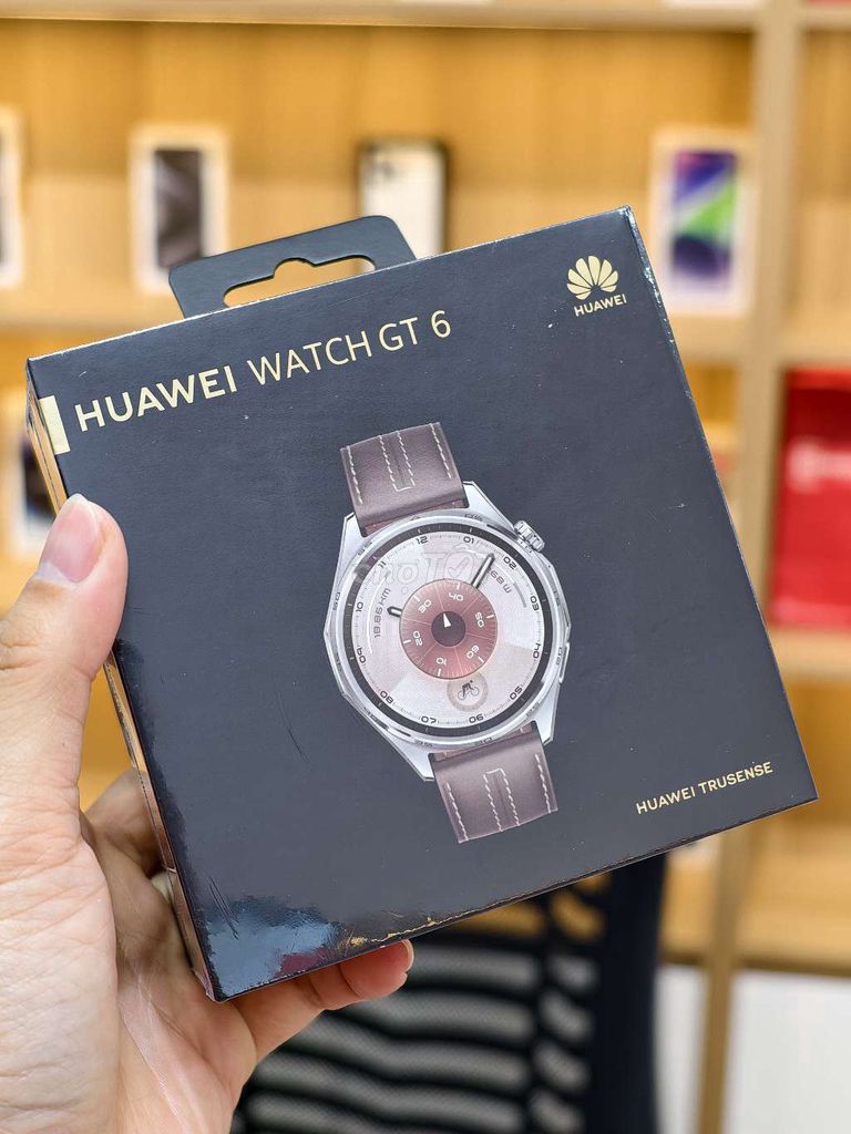 ✨Huawei GT 6 newseal nâu Việt Nam BH chính hãng👇. Mua bán Thiết bị đeo thông minh tại Quận Hải An Hải Phòng được đăng bởi 98 Ngô Gia Tự Hoàng Dũng Mobile Ngã 3 Văn Cao hình 1