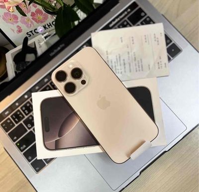 iPhone 16 Pro 128G Gold FULLBOX NEW APPLE 01/2026