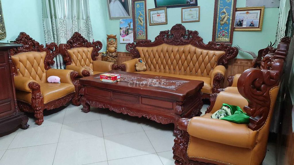 Thanh lý bộ sofa 10 món kiểu hoàng gia