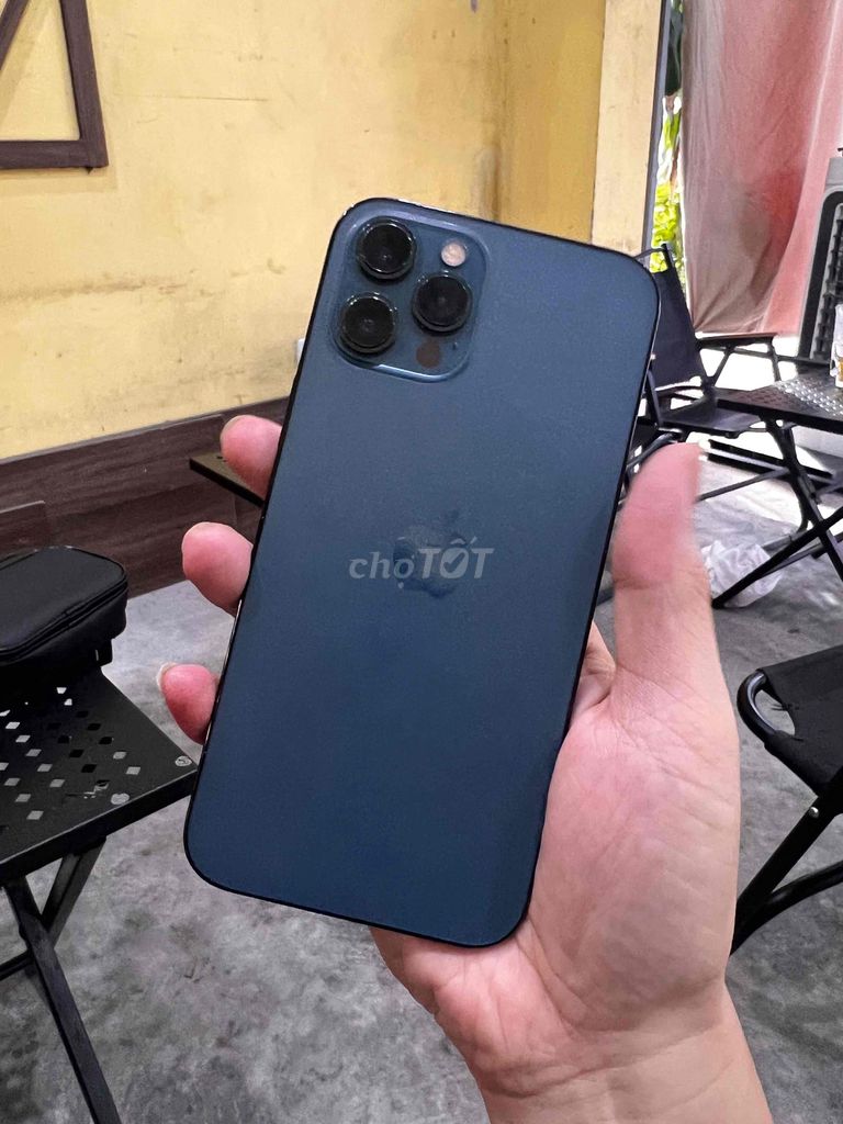 Apple iPhone 12 Pro Max 128GB Xanh 2 sim. Mua bán Điện thoại tại Quận Thanh Xuân Hà Nội được đăng bởi Phạm Xuân Quý hình 1