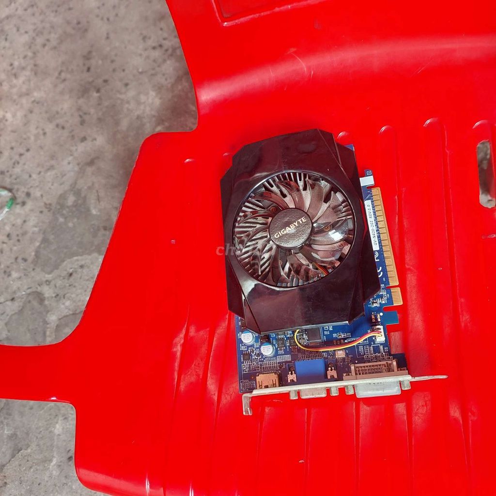 Card đồ họa Gigabyte GT420 2GB Còn đẹp. Mua bán Linh kiện (RAM, Card...) tại Quận 11 Tp Hồ Chí Minh được đăng bởi hb computer hình 1