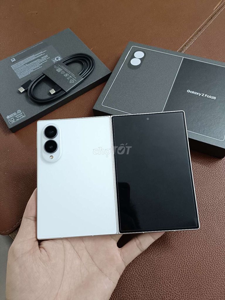 Fold 8 256GB Trắng mới mua TGDD mấy ngày BH dài . Mua bán Điện thoại tại Quận Thanh Khê Đà Nẵng được đăng bởi TT PHONE SALE GIÁ SỈ hình 1
