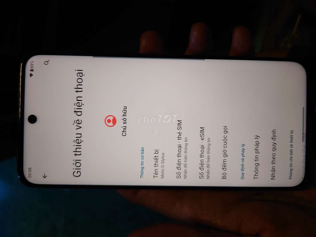 Motorola G Stylus 5G 2023 128GB Đen. Mua bán Điện thoại tại Thành phố Phan Thiết Bình Thuận được đăng bởi Trương Trung Lợi hình 1