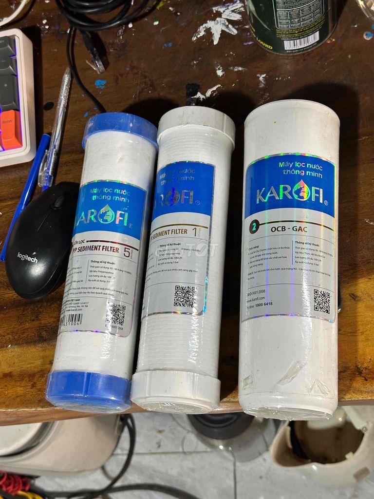 Lõi lọc nước Karofi thanh lý 3 lõi 150k. Mua bán Nội thất, đồ gia dụng khác tại Thành phố Thủ Đức Tp Hồ Chí Minh được đăng bởi họa sĩ hình 1