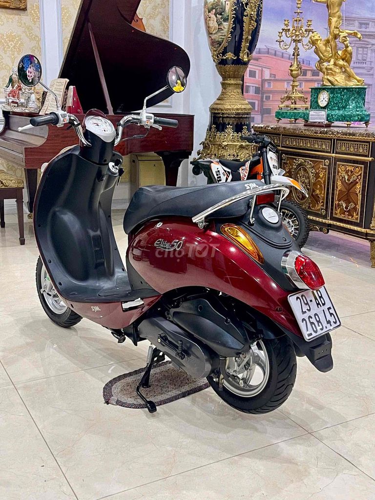 XE MÁY 68 - SYM Elite 50 2022 Đỏ Lướt. Mua bán Xe máy tại Quận Hai Bà Trưng Hà Nội được đăng bởi Đức Anh hình 5