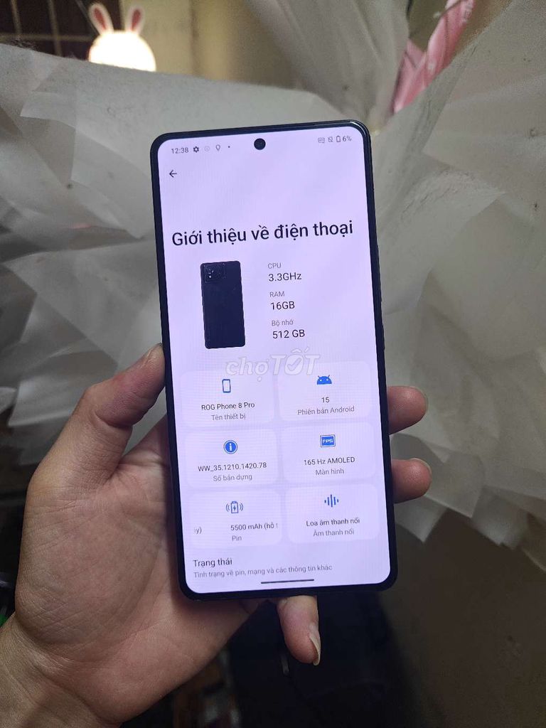 ROG Phone 8 Pro 512GB Đen. Mua bán Điện thoại tại Quận Nam Từ Liêm Hà Nội được đăng bởi Phạm Hùng hình 1