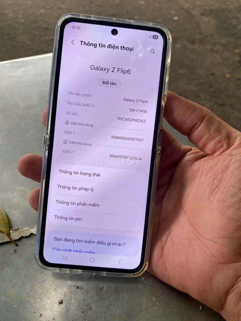 Samsung Galaxy Z Flip6 5G 256GB. Mua bán Điện thoại tại Quận Bình Tân Tp Hồ Chí Minh được đăng bởi Hà My hình 1