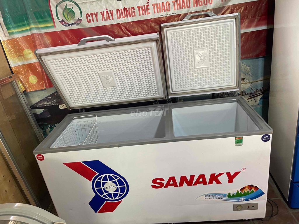 Tủ đông Sanaky 660 lít Trắng Đông mát. Mua bán Tủ lạnh tại Quận Tân Phú Tp Hồ Chí Minh được đăng bởi cửa hàng thanh lý đồ cũ hình 1
