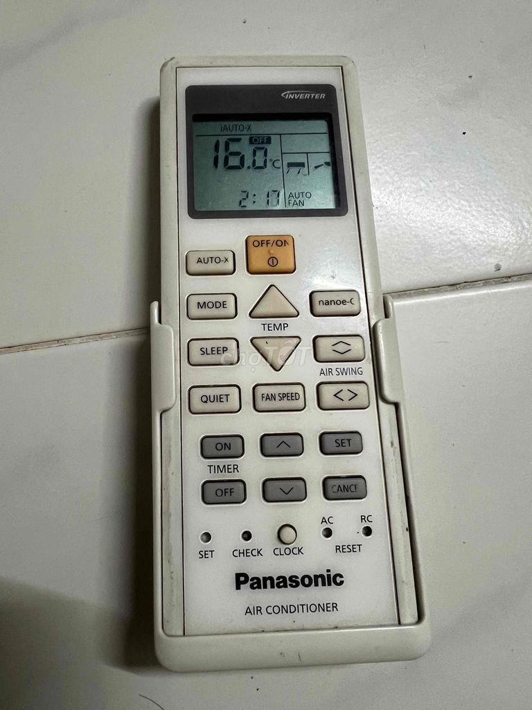 remote máy lạnh panasonic