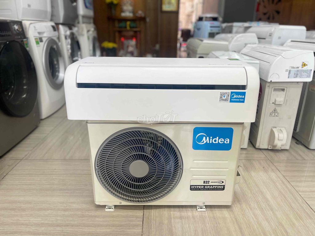 Máy lạnh Midea 1HP Inverter. Mua bán Máy lạnh, điều hoà tại Quận Tân Phú Tp Hồ Chí Minh được đăng bởi Bé Vi Cold  hình 1
