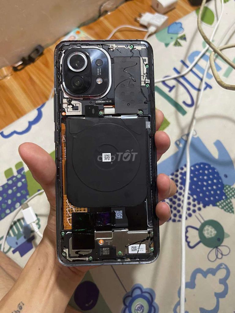 Xiaomi Mi 11 Xám Hư chân sạc. Mua bán Điện thoại tại Huyện Bình Chánh Tp Hồ Chí Minh được đăng bởi minh khôi hình 1