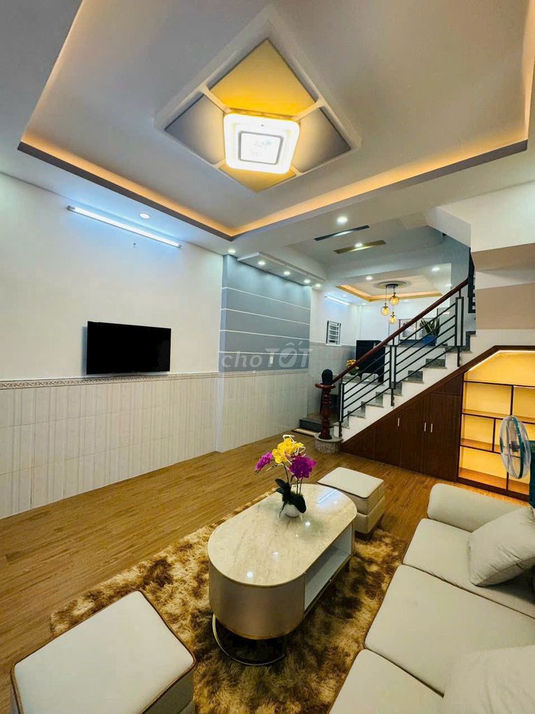 💥  Nhà mới đẹp 2 tầng HXH Phan Huy Ích, Tân Bình 4.2x10m nhỉnh 4 tỷ